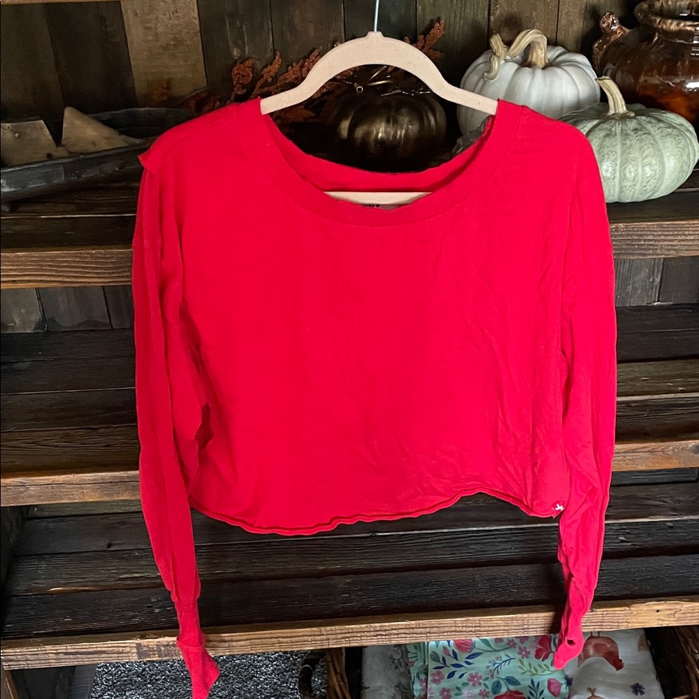JoyLab Women's Bright Red Sweatshirt